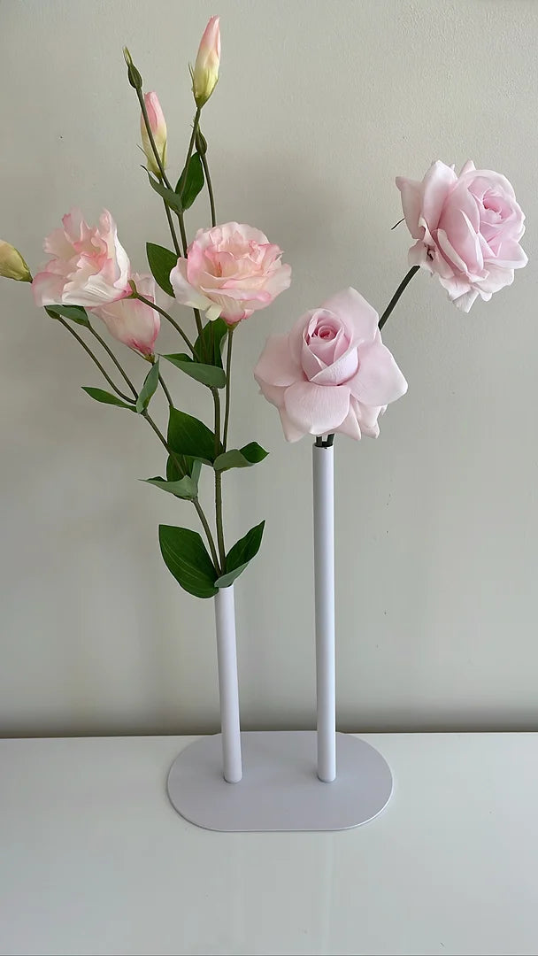 White Stem Vase